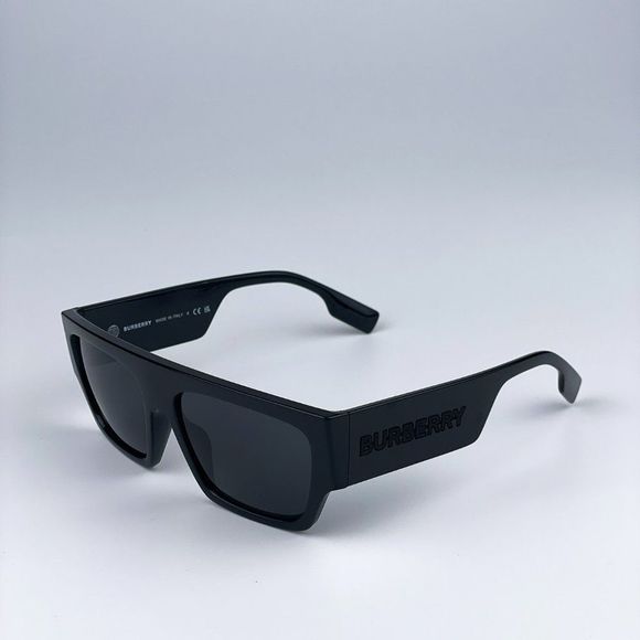 Burberry BE4397U MICAH 300187 Sunglasses Black Dark Grey Square Unisex main image 10